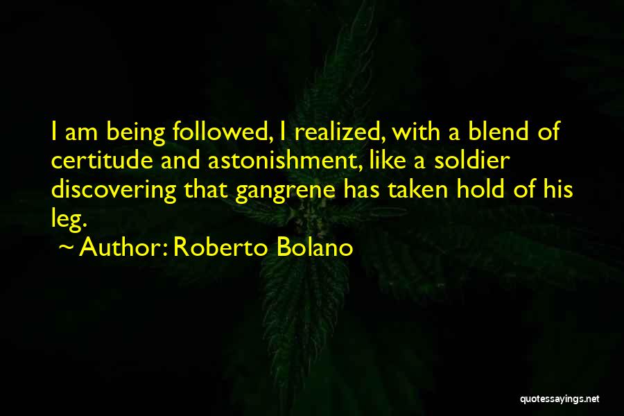 Gangrene Quotes By Roberto Bolano
