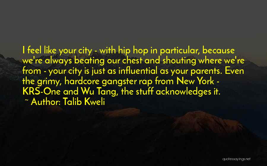 Gangster Rap Quotes By Talib Kweli