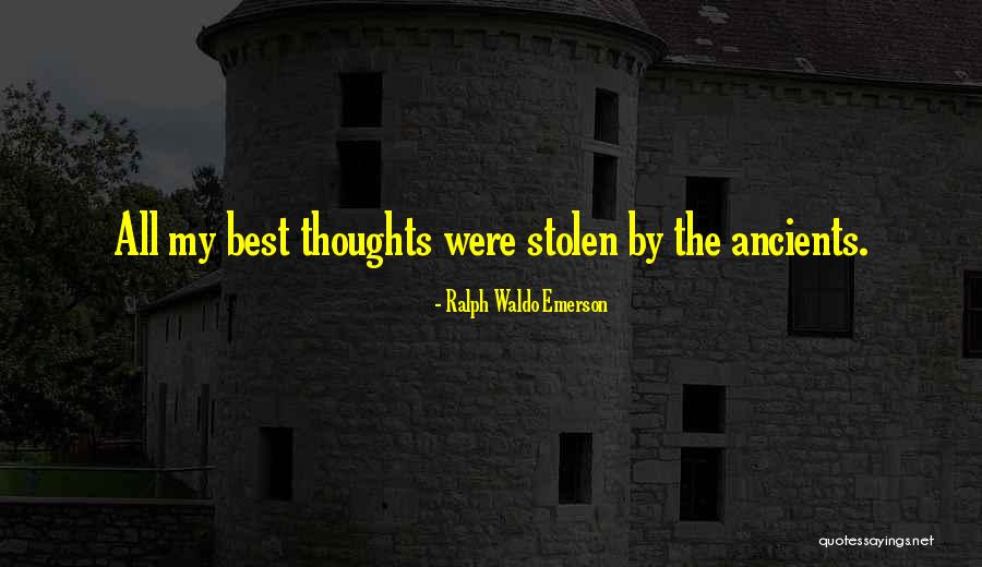 Gangsterish Hat Quotes By Ralph Waldo Emerson Gangsterish Hat Quotes By Ralph Waldo Emerson