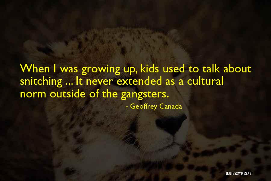 Gangsters Quotes By Geoffrey Canada Gangsters Quotes By Geoffrey Canada