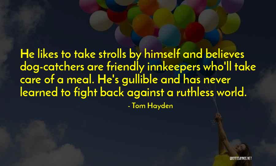 Ganieve Quotes By Tom Hayden Ganieve Quotes By Tom Hayden