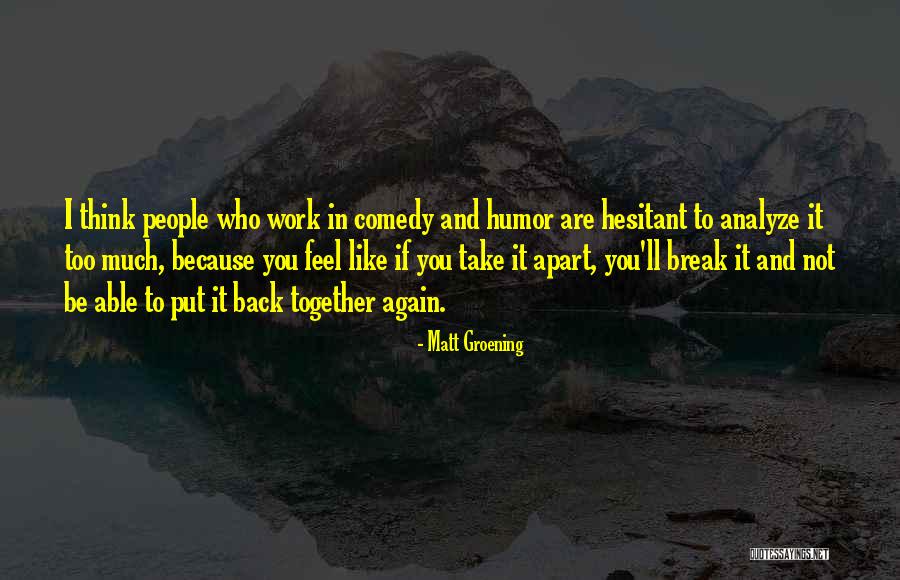 Ganskie Quotes By Matt Groening Ganskie Quotes By Matt Groening