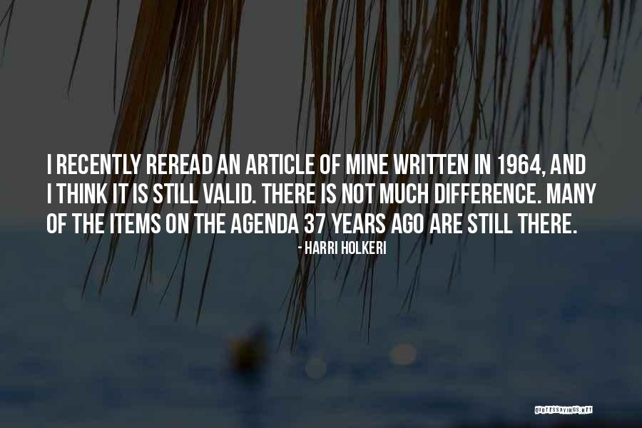 Ganzar Quotes By Harri Holkeri Ganzar Quotes By Harri Holkeri