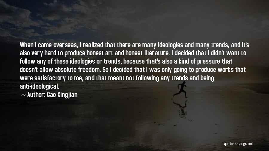 Gao Xingjian Quotes 1049340