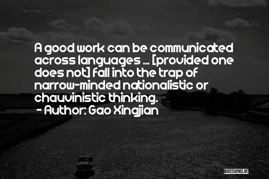 Gao Xingjian Quotes 83916