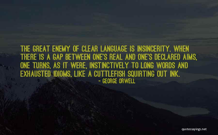 Gap Between Quotes By George Orwell Gap Between Quotes By George Orwell