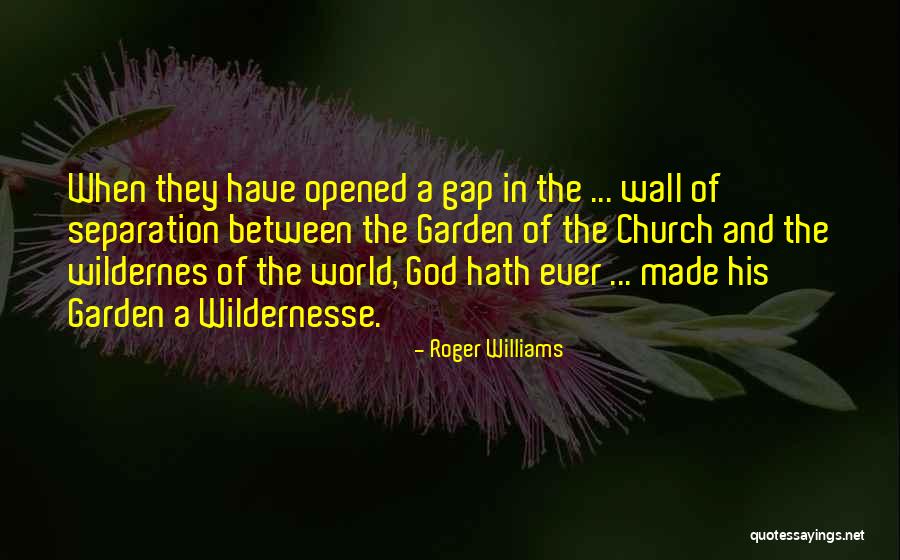 Gap Between Quotes By Roger Williams Gap Between Quotes By Roger Williams
