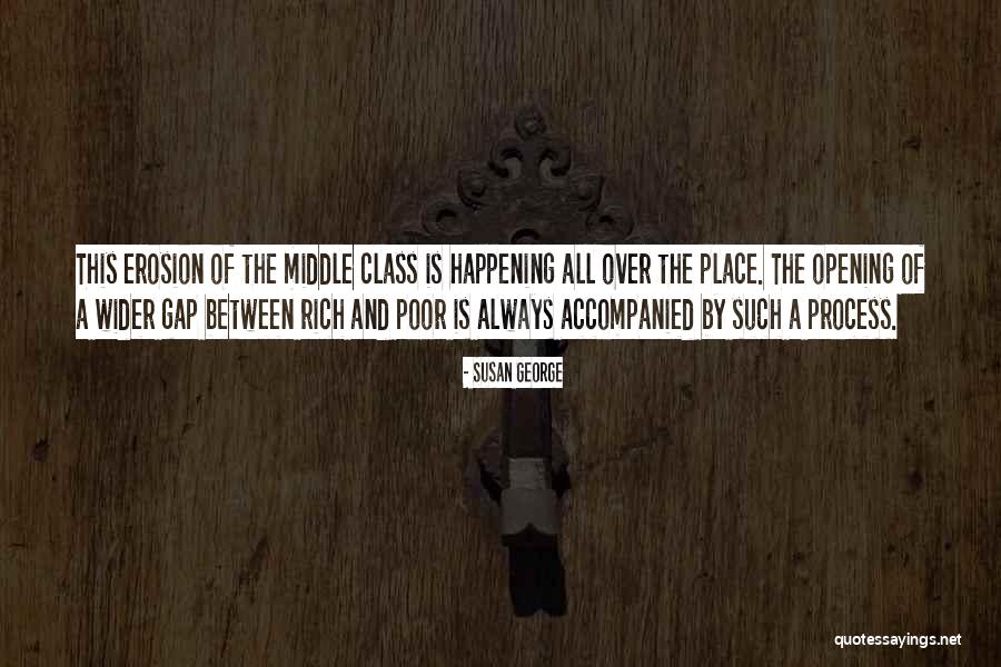 Gap Between Rich And Poor Quotes By Susan George