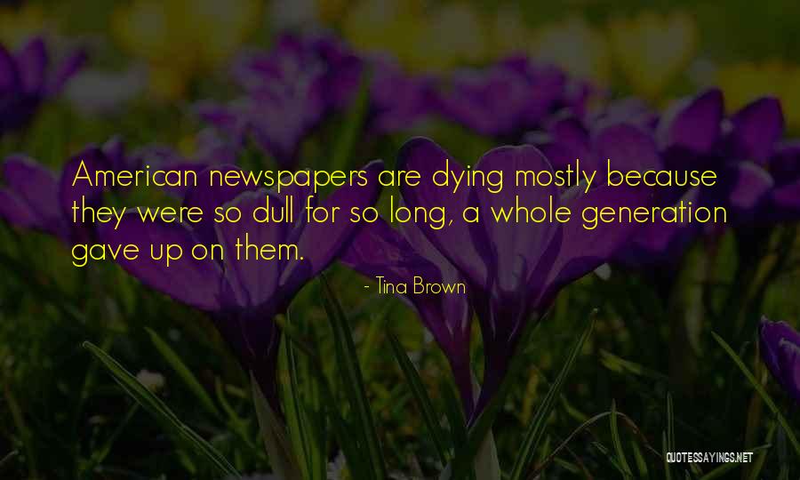 Gar Alperovitz Cold War Quotes By Tina Brown Gar Alperovitz Cold War Quotes By Tina Brown