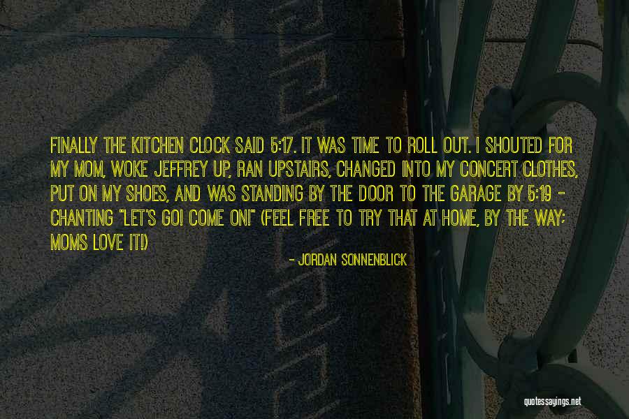 Garage Doors Quotes By Jordan Sonnenblick