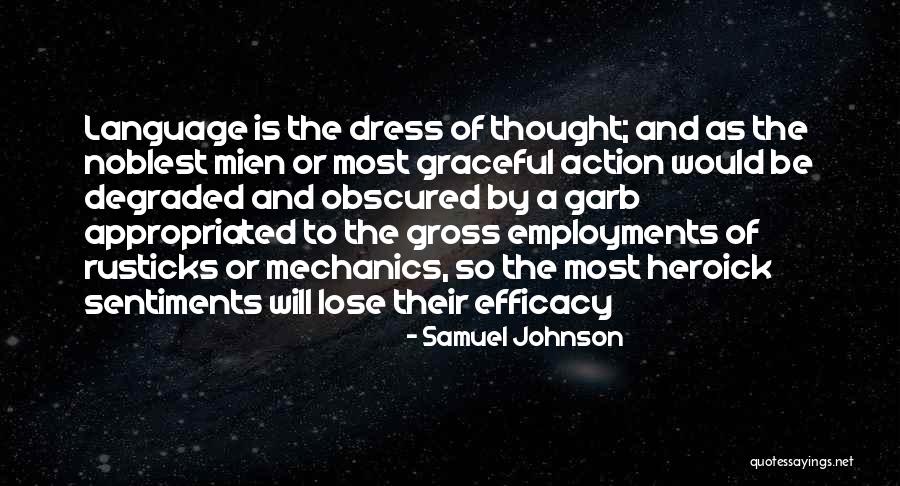 Garb Quotes By Samuel Johnson Garb Quotes By Samuel Johnson