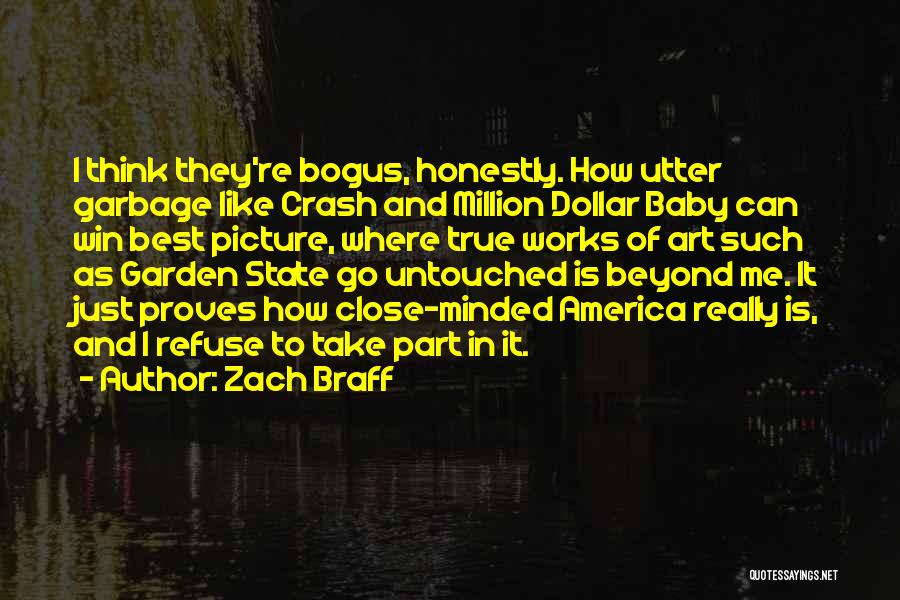 Garbage Can Quotes By Zach Braff