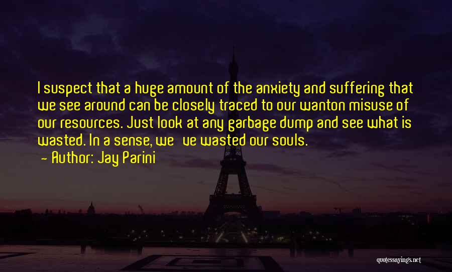 Garbage Dump Quotes By Jay Parini