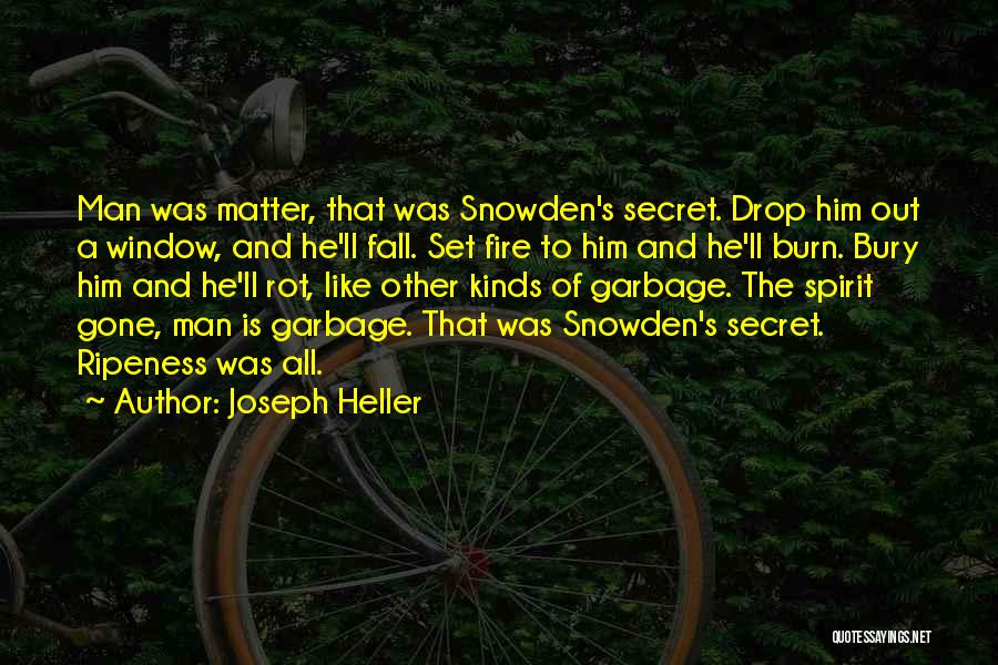 Garbage Man Quotes By Joseph Heller