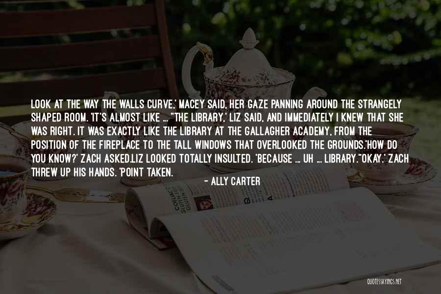 Garbing Quotes By Ally Carter Garbing Quotes By Ally Carter