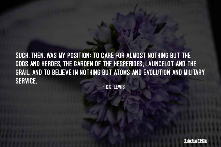 Garden Care Quotes By C.S. Lewis