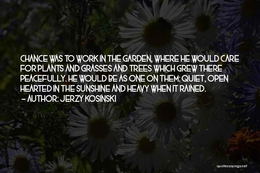 Garden Care Quotes By Jerzy Kosinski