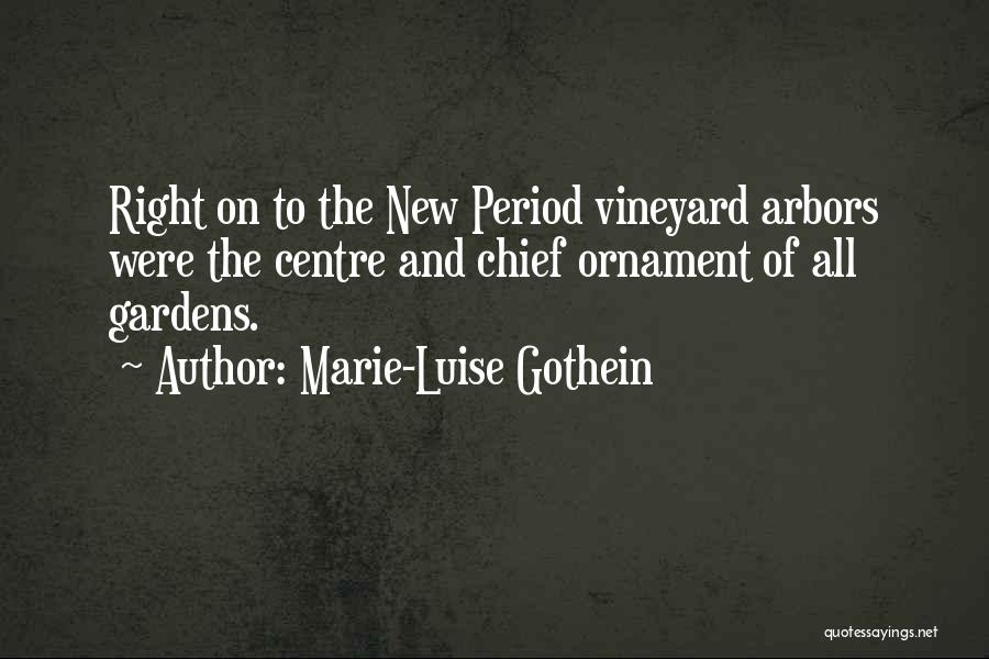 Garden Centre Quotes By Marie-Luise Gothein