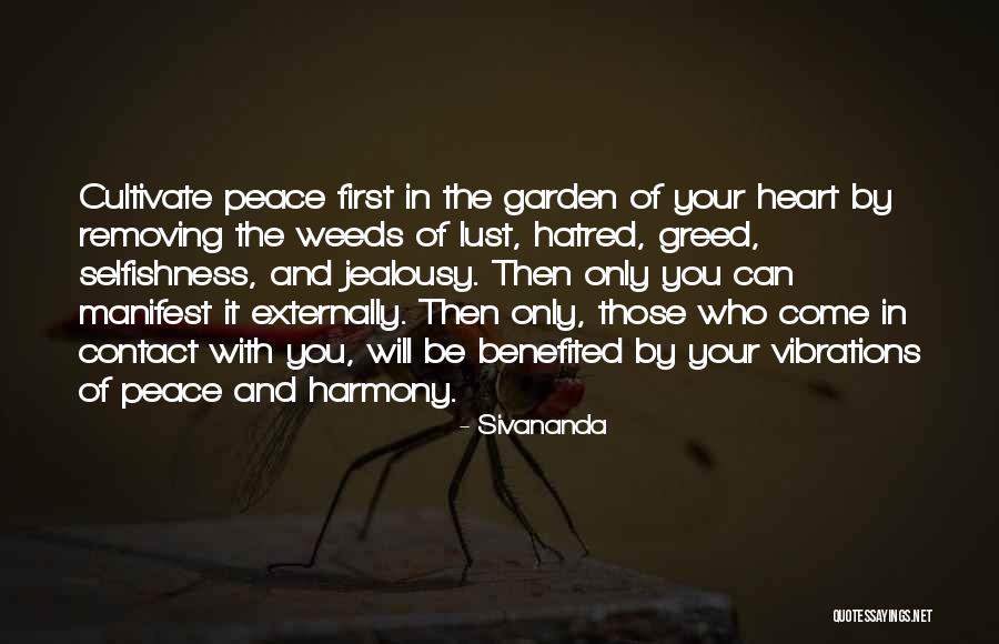 Garden Of Inspirational Quotes By Sivananda