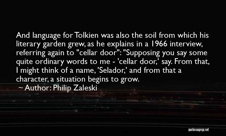 Garden Of Words Quotes By Philip Zaleski