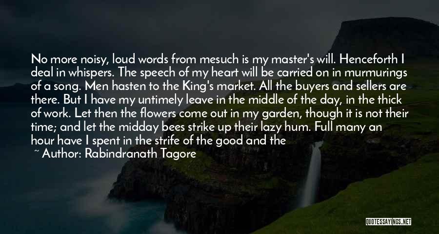 Garden Of Words Quotes By Rabindranath Tagore