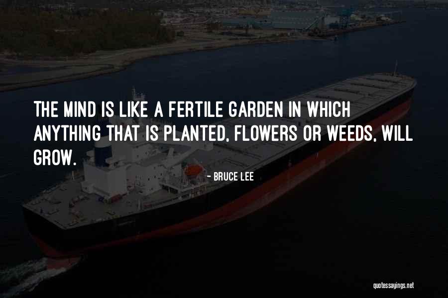 Garden Weeds Quotes By Bruce Lee