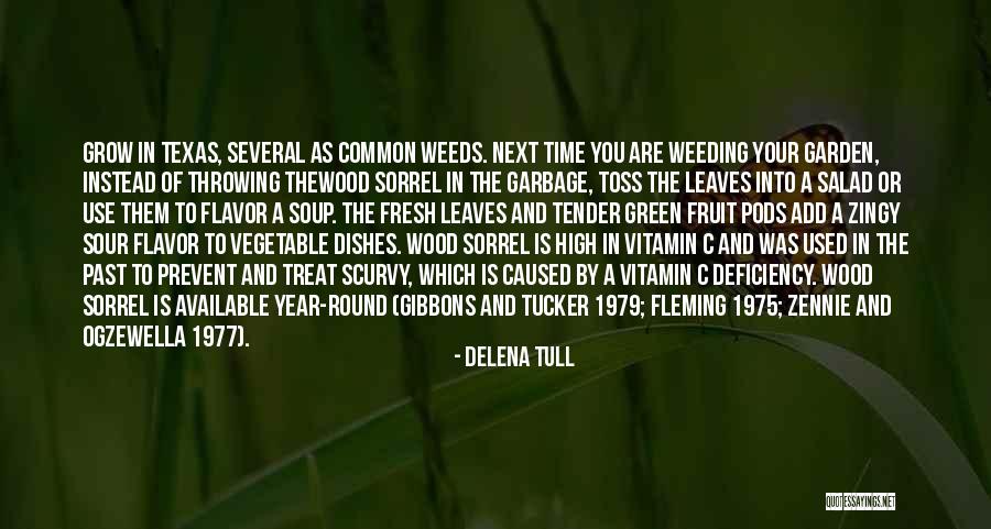 Garden Weeds Quotes By Delena Tull