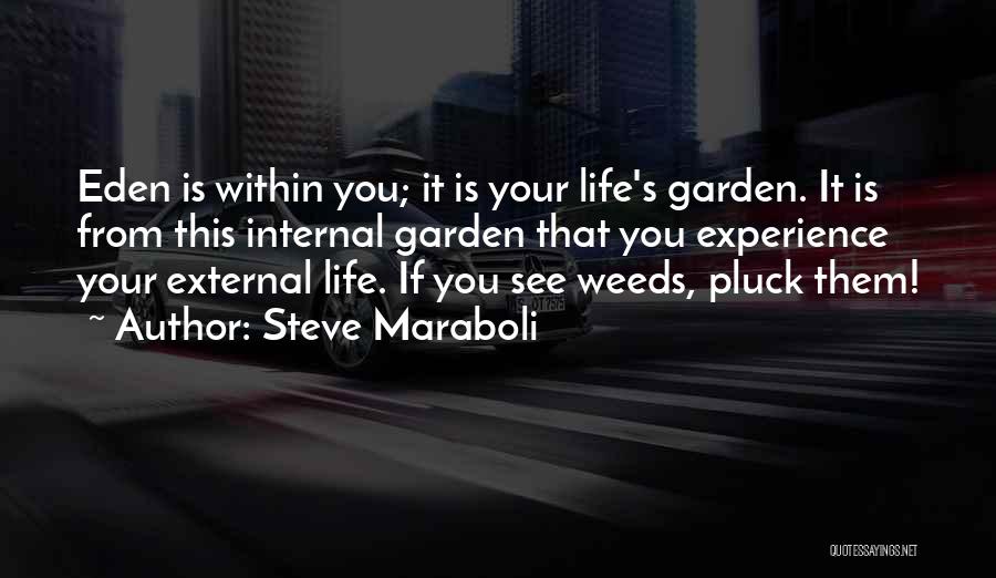 Garden Weeds Quotes By Steve Maraboli