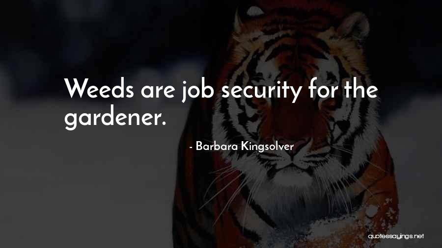 Gardener Quotes By Barbara Kingsolver