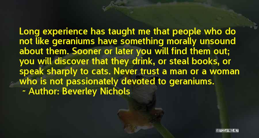 Gardening And Books Quotes By Beverley Nichols