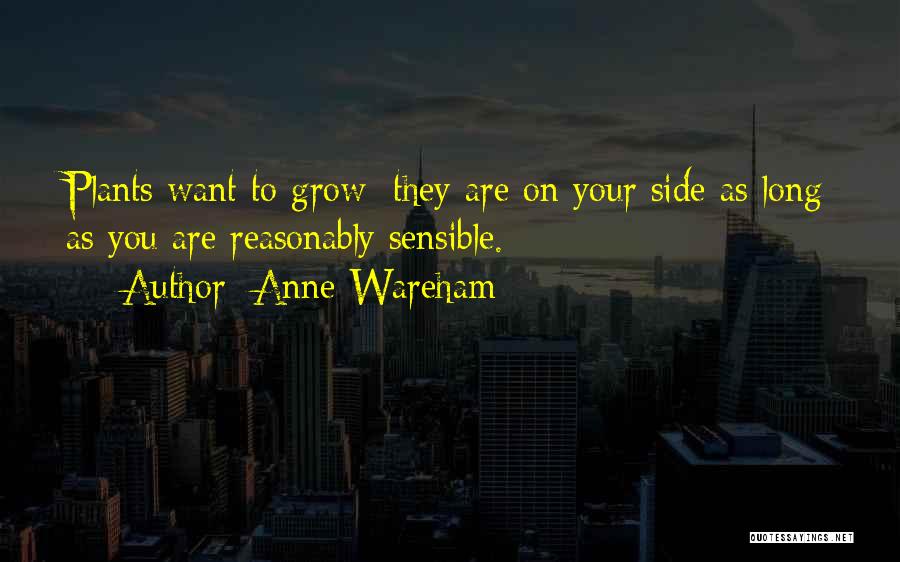 Gardening Quotes By Anne Wareham