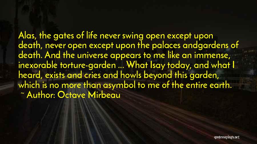 Gardens And Death Quotes By Octave Mirbeau