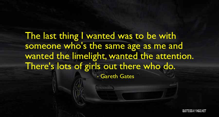 Gareth Gates Quotes 136484