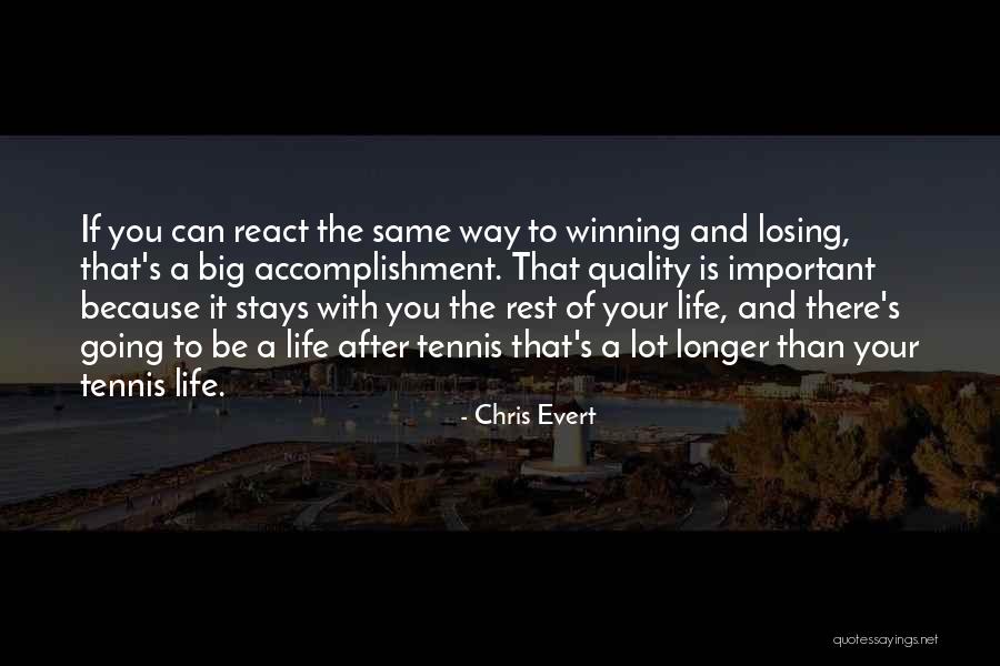 Garfield Mornings Quotes By Chris Evert Garfield Mornings Quotes By Chris Evert