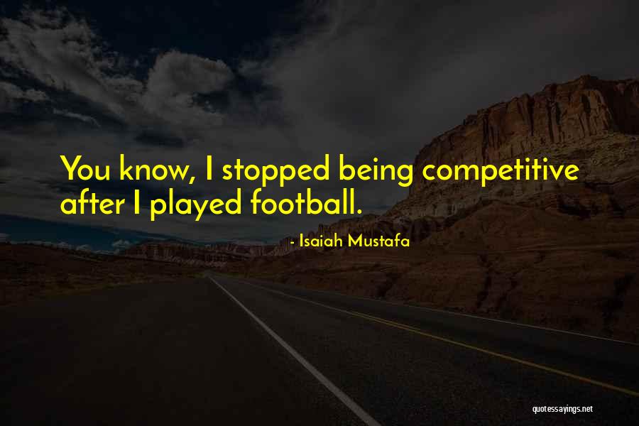 Gariglio Science Quotes By Isaiah Mustafa
