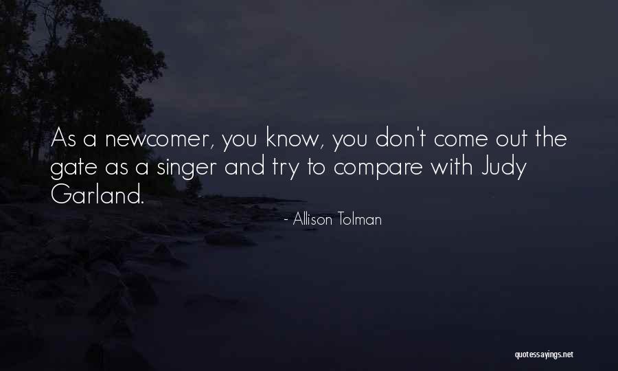 Garland Quotes By Allison Tolman Garland Quotes By Allison Tolman