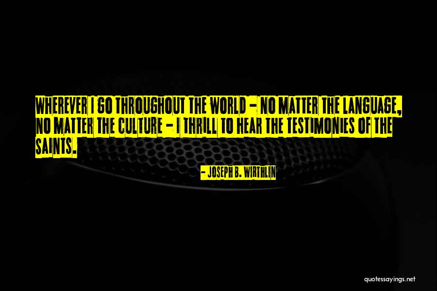 Garnitures Plateaux Quotes By Joseph B. Wirthlin Garnitures Plateaux Quotes By Joseph B. Wirthlin