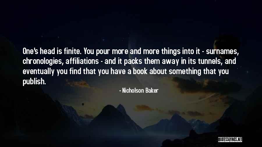 Garoa Medium Quotes By Nicholson Baker Garoa Medium Quotes By Nicholson Baker
