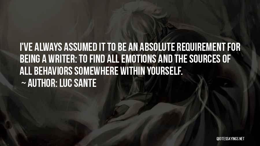 Garon Products Quotes By Luc Sante