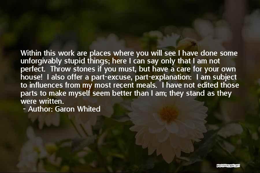 Garon Whited Quotes 130677