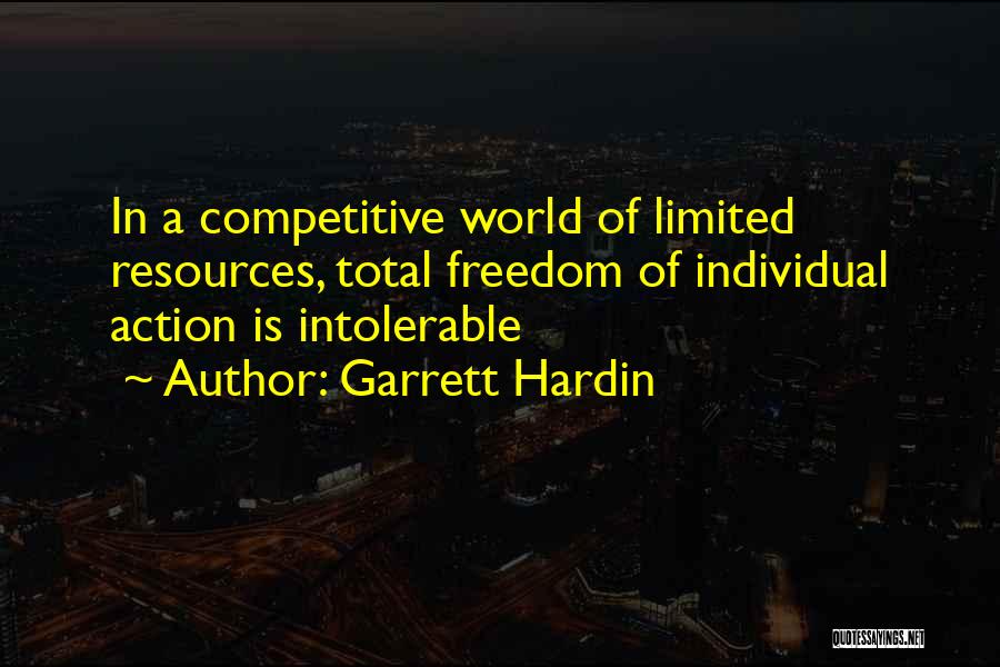 Garrett Hardin Quotes 1166048