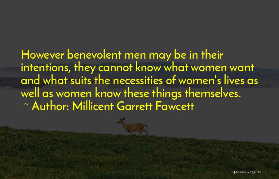 Garrett Quotes By Millicent Garrett Fawcett