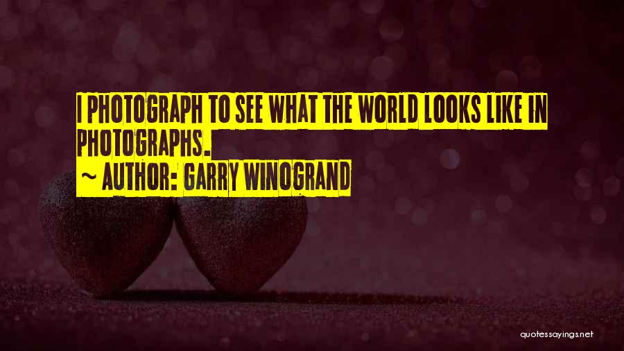 Garry Winogrand Quotes 1404893