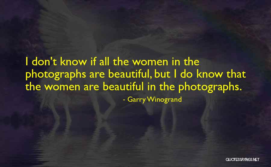 Garry Winogrand Quotes 863365