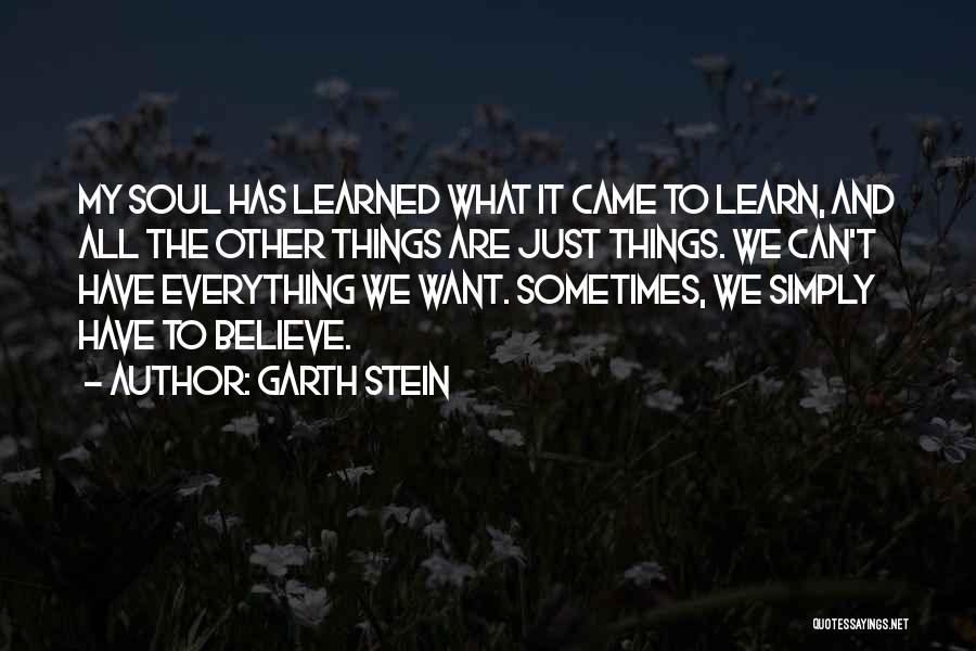 Garth Stein Quotes 92780