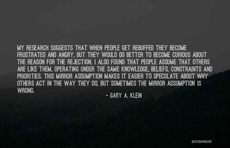 Gary A. Klein Quotes 314316