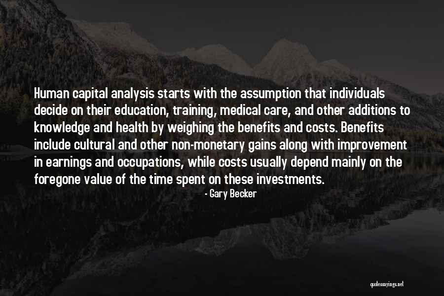 Gary Becker Quotes 277379 Gary Becker Quotes 277379