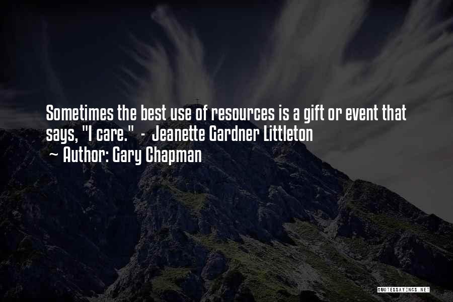 Gary Chapman Quotes 1672644