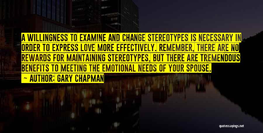 Gary Chapman Quotes 463167