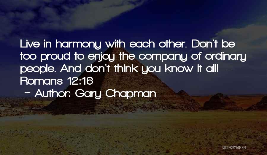 Gary Chapman Quotes 906748